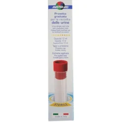 Master-Aid Contenitore graduato - Provetta sterile per la raccolta delle urine, 1 pezzo da 12 ml