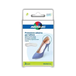 Master-Aid Foot Care - Protezione adesiva in gel per tallone contro le vesciche, 2 protezioni