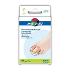 Master-Aid Foot Care - Protezione Tubolare in Gel per Dita Taglia L, 2protezioni