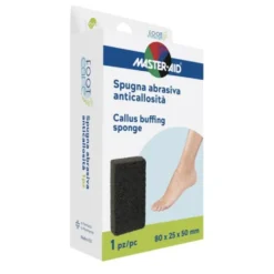 Master-Aid Footcare - Spugna Abrasiva Anti-Callosità, 1 pezzo