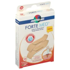 Master-Aid Fortemed - Cerotto con Tampone Disinfettante 2 formati, 20Cerotti