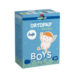 Master-Aid Ortopad - Soft Boys Occlusore Oculare Ortottica Junior, 20 occulsori