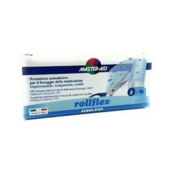 Master-Aid Rollflex Acqua Stop - Protezione autoadesiva impermeabile per medicazion 2 m x 10 cm, 1 rotolo