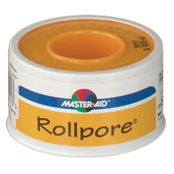 Master-Aid Rollpore - Cerotto in TNT Bianco 5m x 1.25cm, 1Pezzo