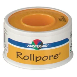 Master-Aid Rollpore - Cerotto in TNT Bianco 5m x 2.5cm, 1Pezzo