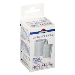 Master-Aid Stretchroll - Benda Elastica Coesiva 8cm x 4m, 1Pezzo