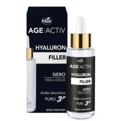 Matt Age Activ - Hyaluron Filler Siero Viso e Collo, 30ml
