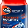 Matt Sport - Integratore di Proteine 100% Whey gusto Cacao, 450g