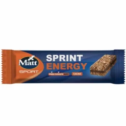 Matt Sport Sprint Energy - Barretta energetica al cacao per l'attività sportiva, 35 g