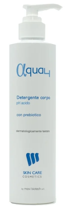 Mavi Biotech Aqua - 4 Detergente Corpo a pH Acido Preventivo, 300ml