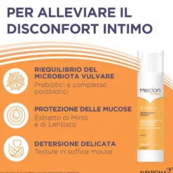 Meclon Quotidiano Detergente in Mousse Lenitivo pH 5.4, 250ml