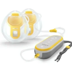 Medela Freestyle Hands-Free - Tiralatte elettrico doppio indossabile per estrarre il latte, 1 kit