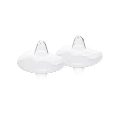 Medela Paracapezzoli Contact - Paracapezzoli in silicone per l'allattamento, 2 pezzi misura S 16 mm