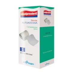 Medipresteril Benda Autoadesiva 12cm x 4m, 1 pezzo