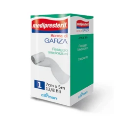 Medipresteril Benda Di Garza Orlata Cambric, 1 Pezzo 7cm x 5m
