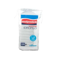 Medipresteril Cotone Idrofilo - Cotone idrofilo per le medicazioni e la detersione, 100 g