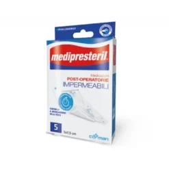 Medipresteril Medicazione Post Operatoria Impermeabile Misura 7.5 x 5cm, 5 Pezzi