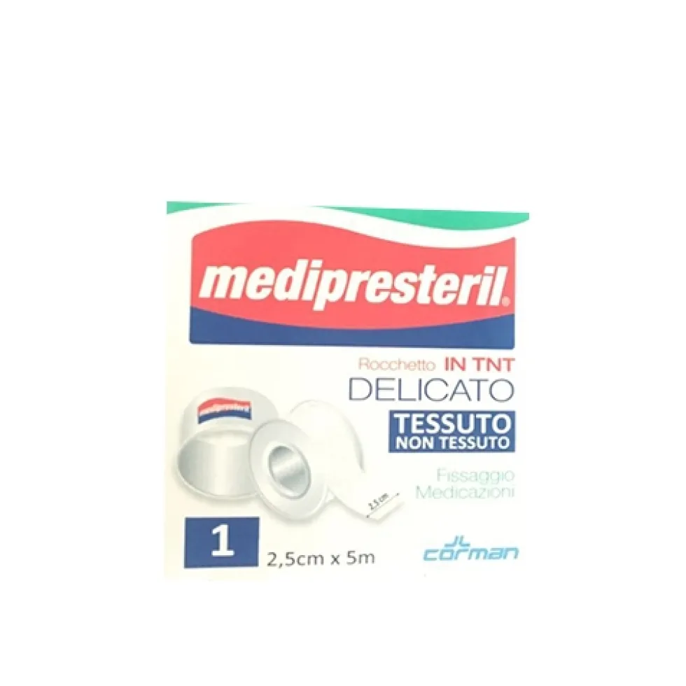 Medipresteril Rocchetto Delicato In Tessuto Non Tessuto 2,5 cm X 5 m