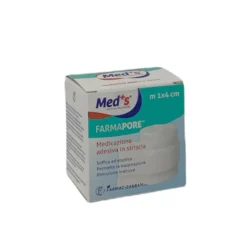 Med's Farmapore - Medicazione Adesiva in striscia 1m x 4cm, 1 pezzo