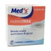 Med's Farmatexa - Benda Orlata Auricolare di Garza Non Sterile 5m x 2cm, 1 pezzo