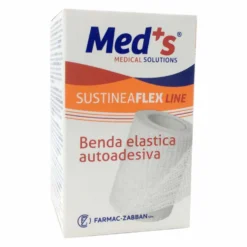 Med's Sustinea Flex Line Benda Elastica Autoadesiva 4m x 12cm, 1 pezzo