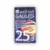 Med Trust Wellion Galileo Glu - Strisce reattive per la misurazione della glicemia, 25 strisce