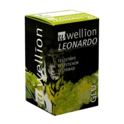 Med Trust Wellion Leonardo Strips Strisce Reattive Determinazione Glicemia, 25 S