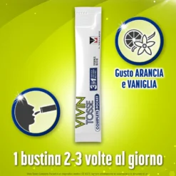 Menarini Vivin Tosse Complete 3in1 Pocket Tosse Secca Grassa Mal di Gola, 14 Stickpack