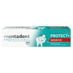 Mentadent Professional Protect+ Gengive - Dentifricio per la salute di denti e gengive, 75 ml