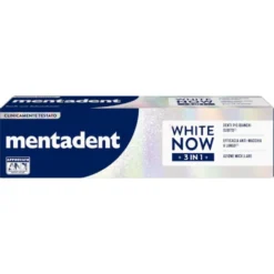 Mentadent White Now 3 in 1 Original Dentifricio Sbiancante, 75ml