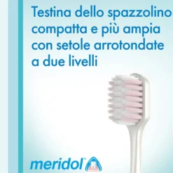 Meridol Spazzolino Protezione Completa Gengive Morbido, 1 Pezzo