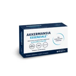 Metagenics Akkermansia Essenziale - Integratore per l'equilibrio della flora batterica, 30 capsule