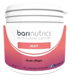Metagenics BariNutrics Multi - Multivitaminico masticabile per pazienti bariatrici, 90 compresse