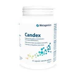 Metagenics Candex - Integratore per l'equilibrio microbiotico e la salute intestinale, 45 capsule