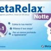 Metagenics MetaRelax Notte - Integratore per il sonno e il rilassamento notturno, 15 compresse