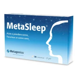 Metagenics MetaSleep - Integratore per l'addormentamento e il sonno riposante, 30 compresse