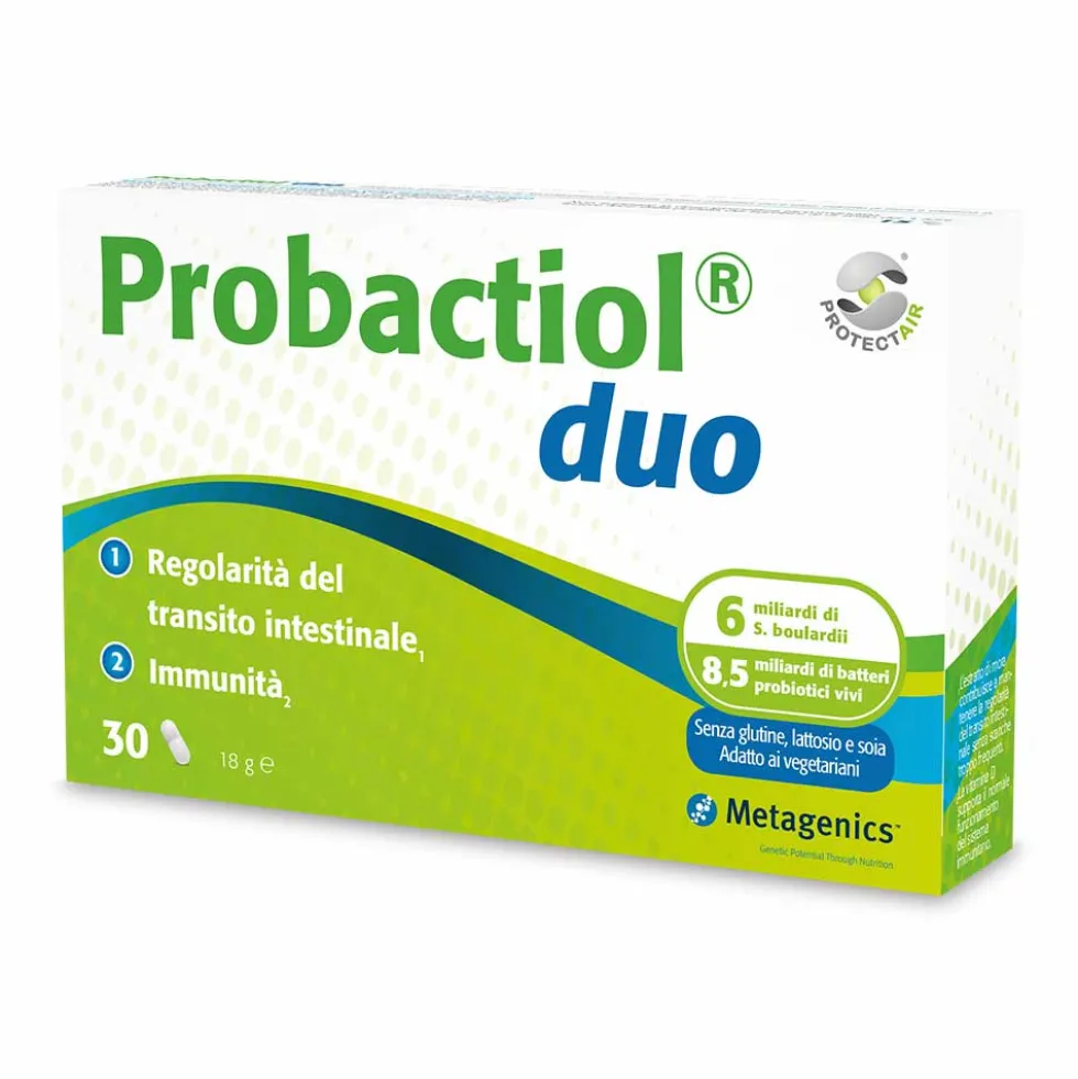 Metagenics Probactiol Duo Equilibrio e Regolarità Intestinale, 30 Capsule