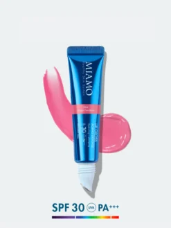 Miamo Lip Gloss Aging Defense SPF30 Protettivo Volumizzante e Idratante colore Pink, 15ml