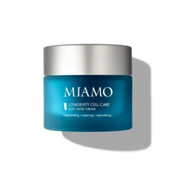 Miamo Longevity Plus - Longevity Cell-Care Soft Satin Crema Viso Rigenerante Riparatrice Ristrutturante Texture Setosa, 50ml