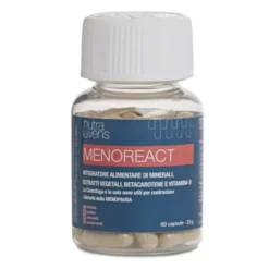 Miamo Nutraiuvens Menoreact Integratore Alimentare, 60 Capsule