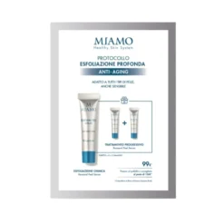 Miamo Protocollo Esfoliazione Profonda - Siero esfoliante anti-età per il viso, 10 tubetti da 5 ml