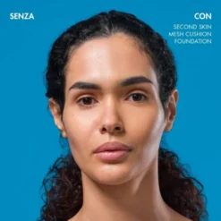 Miamo Second Skin Mesh Cushion Foundation SPF 50 PA+++ Colore Dune, 13,5g