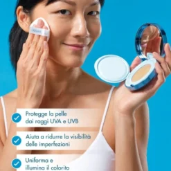 Miamo Second Skin Mesh Cushion Foundation SPF 50 PA+++ Colore Sand, 13,5g