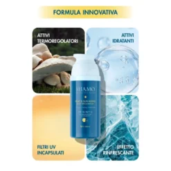 Miamo Skin Defense Siero Corpo Anti-Età - Siero solare protettivo e termoregolatore SPF 50, 100 ml