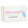 Miconal 50mg Miconazolo Nitrato per Infezioni Fungine Vaginali o Vulvo–Vaginali, 15 Ovuli Vaginali