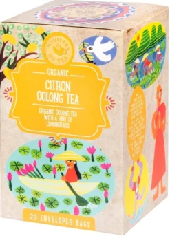 Ministry of Tea Citron Oolong - Tè al limone e citronella per una pausa rilassante, 20 bustine