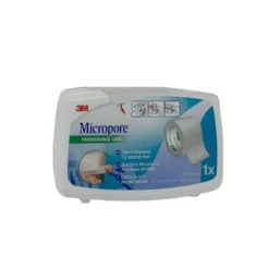 3M Micropore Cerotto in Carta per pelli Delicate 2,5cm x 5m, 1 pezzo