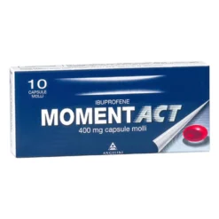 Momentact 400mg Ibuprofene Antidolorifico, 10 Capsule Molli