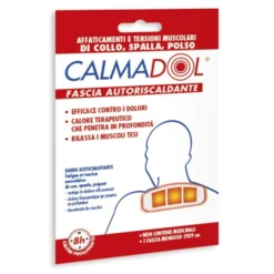 Montefarmaco Calmadol - Fascia autoriscaldante per i dolori muscolari, 1 fascia monouso
