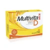 Montefarmaco Multivitamix Vitamina D 2000 UI - Integratore per le difese immunitarie, 60 compresse